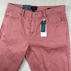 NEW Even Tide Mens Salmon Relaxed Chino Pants Trousers 36x30 Casual Preppy